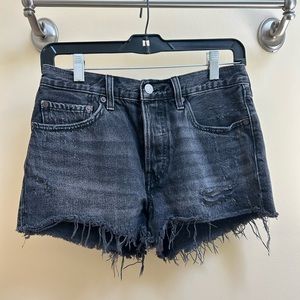 Black Levi’s 501 High Rise Women’s Shorts